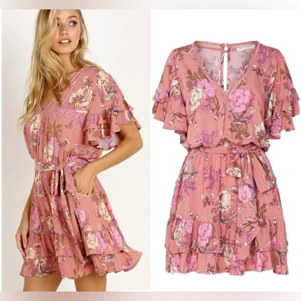 Spell | Rosa Play Dress in Blush | Sz XS (fits a small)